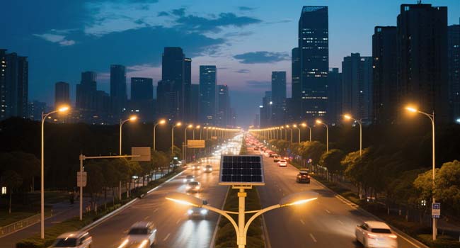 solar street light
